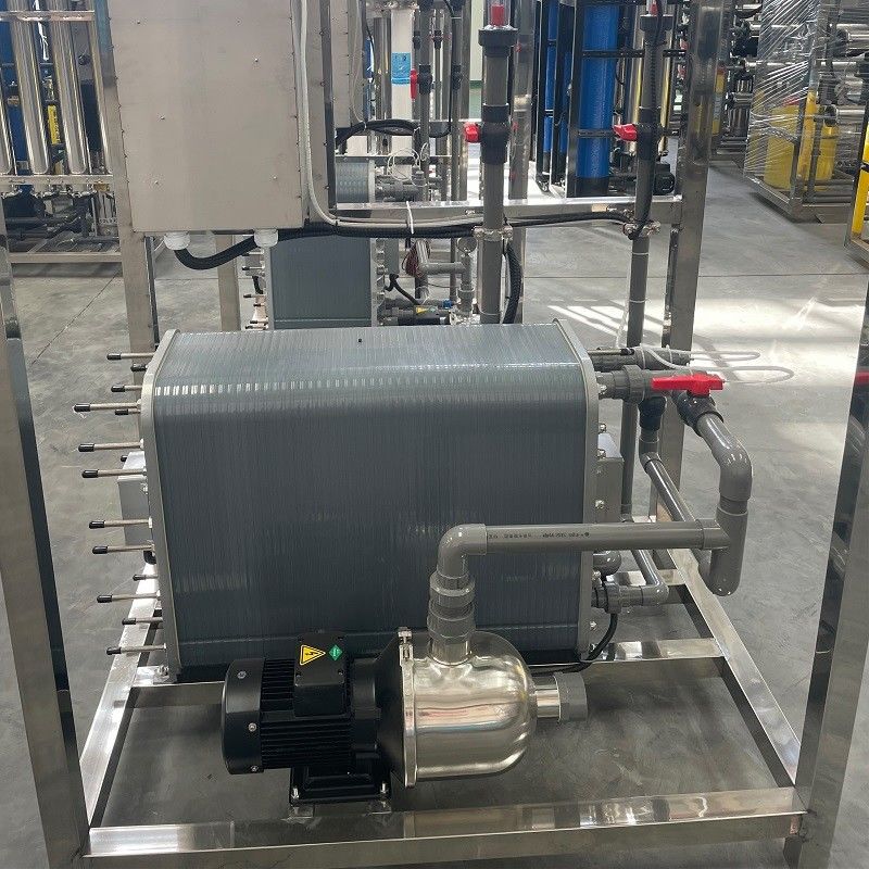 Sistema di filtrazione dell'acqua RO EDI per ospedali medici 300kg 1500*600*1500mm
