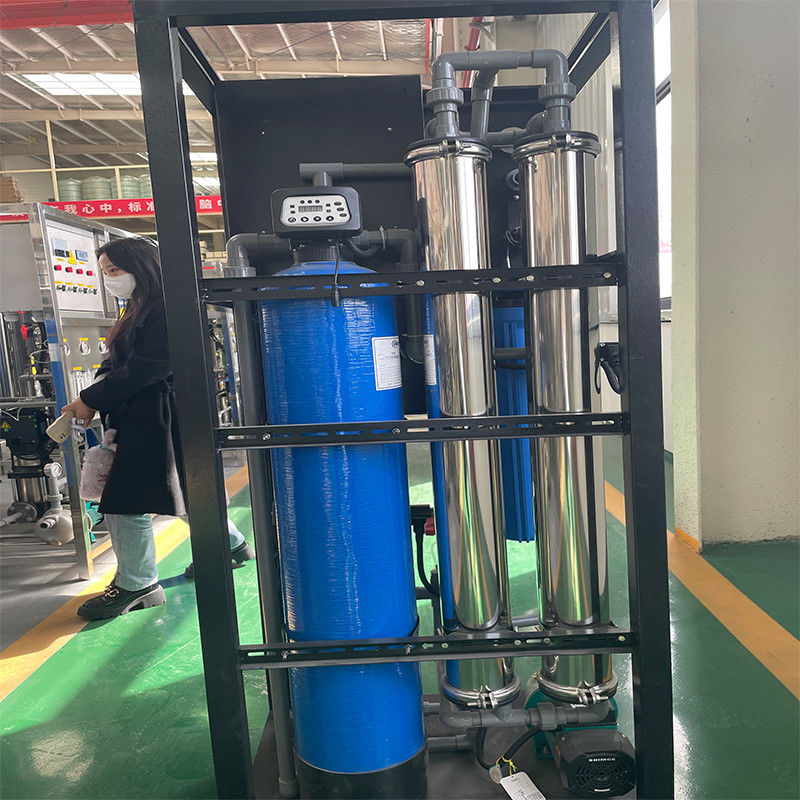 0.5T attrezzature per il trattamento dell'acqua con osmosi inversa in acciaio inossidabile per ufficio e scuola