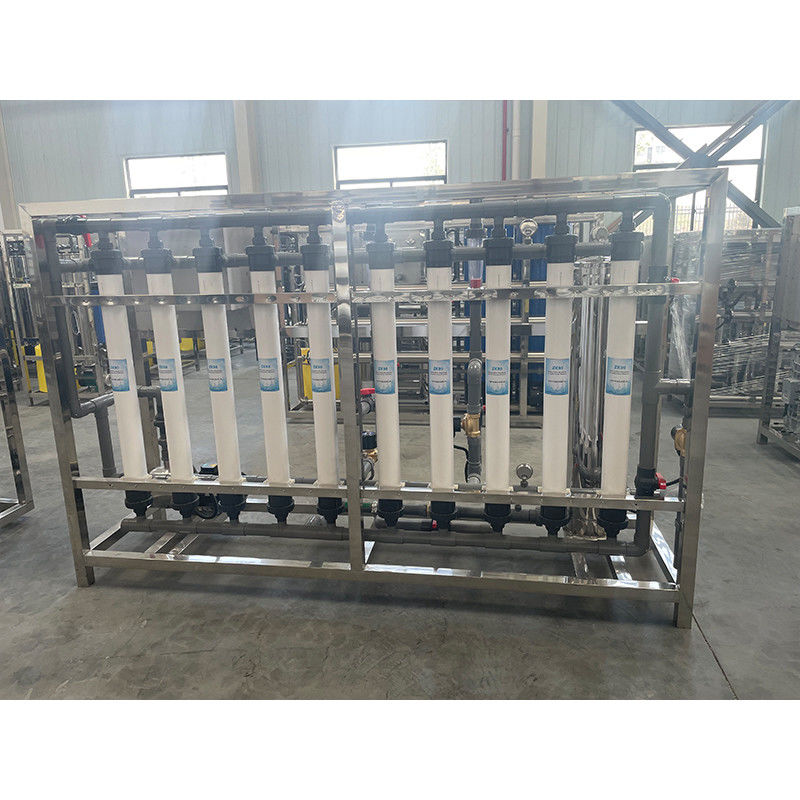 0.2-0.4MPa Rafforzato PVDF MBR Trattamento dell'acqua a membrana UF Sistema di filtrazione