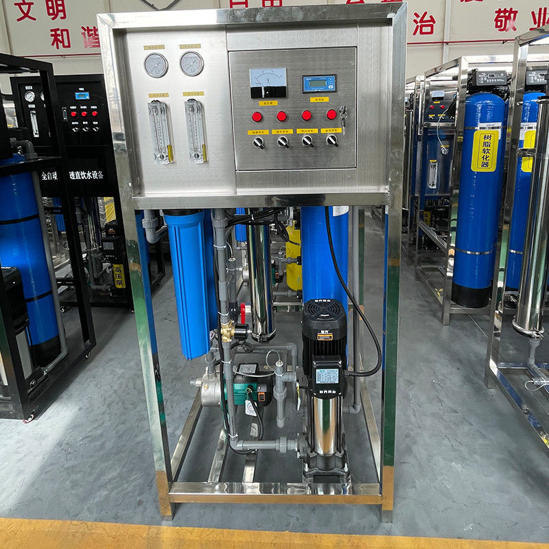 Filtro ad osmosi inversa commerciale con sistema di depurazione dell' acqua di piccole dimensioni da 500L/h