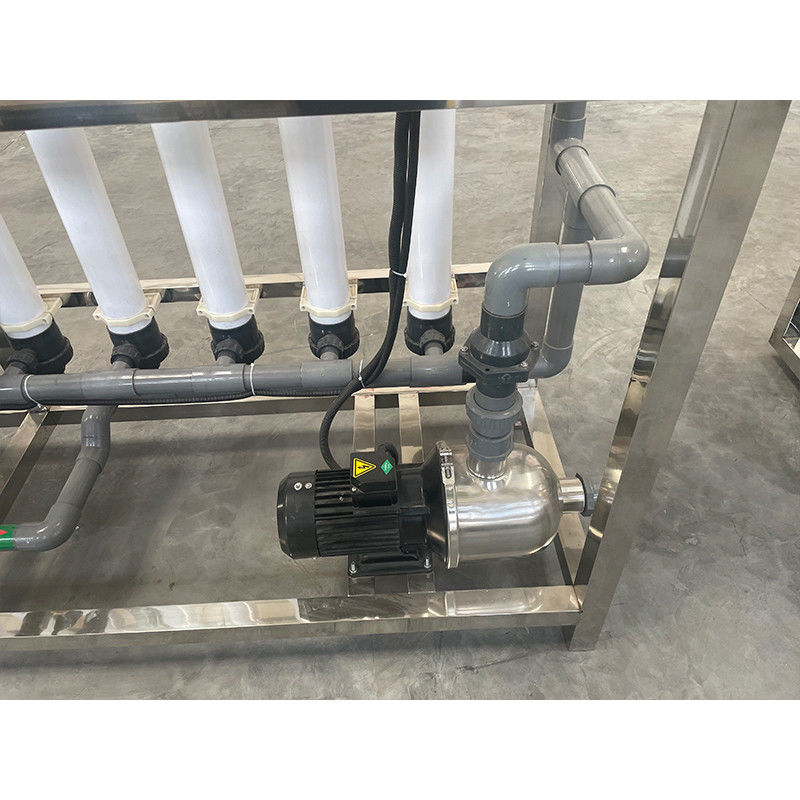 0.2-0.4MPa Rafforzato PVDF MBR Trattamento dell'acqua a membrana UF Sistema di filtrazione