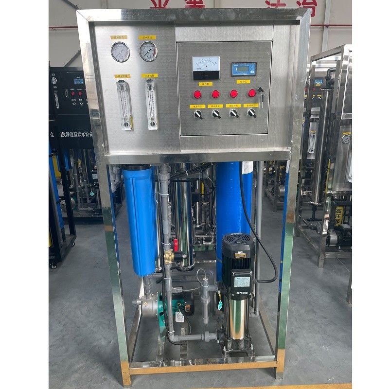 Filtro ad osmosi inversa commerciale con sistema di depurazione dell' acqua di piccole dimensioni da 500L/h