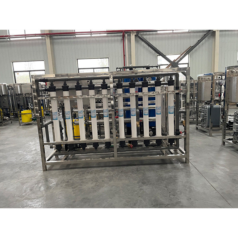 0.2-0.4MPa Rafforzato PVDF MBR Trattamento dell'acqua a membrana UF Sistema di filtrazione