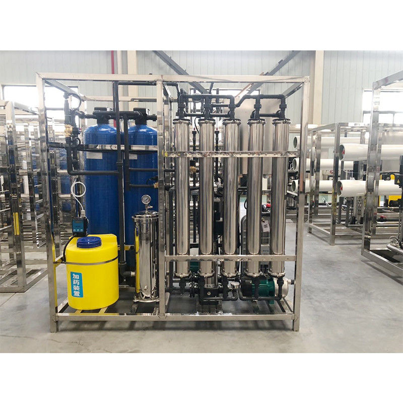UF Modulo 0.0001-0.001um 500LPH Sistema di trattamento dell'acqua RO EDI ultra-puro per acqua