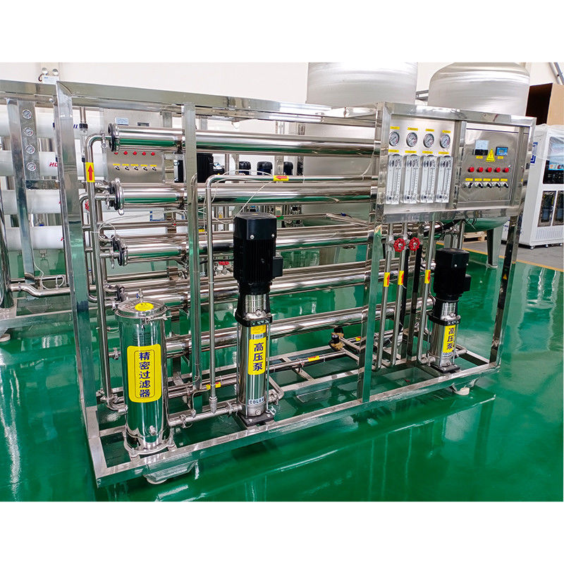 2000 LPH Industrial RO impianto di trattamento delle acque macchina sistemi di osmosi inversa per l'acqua potabile