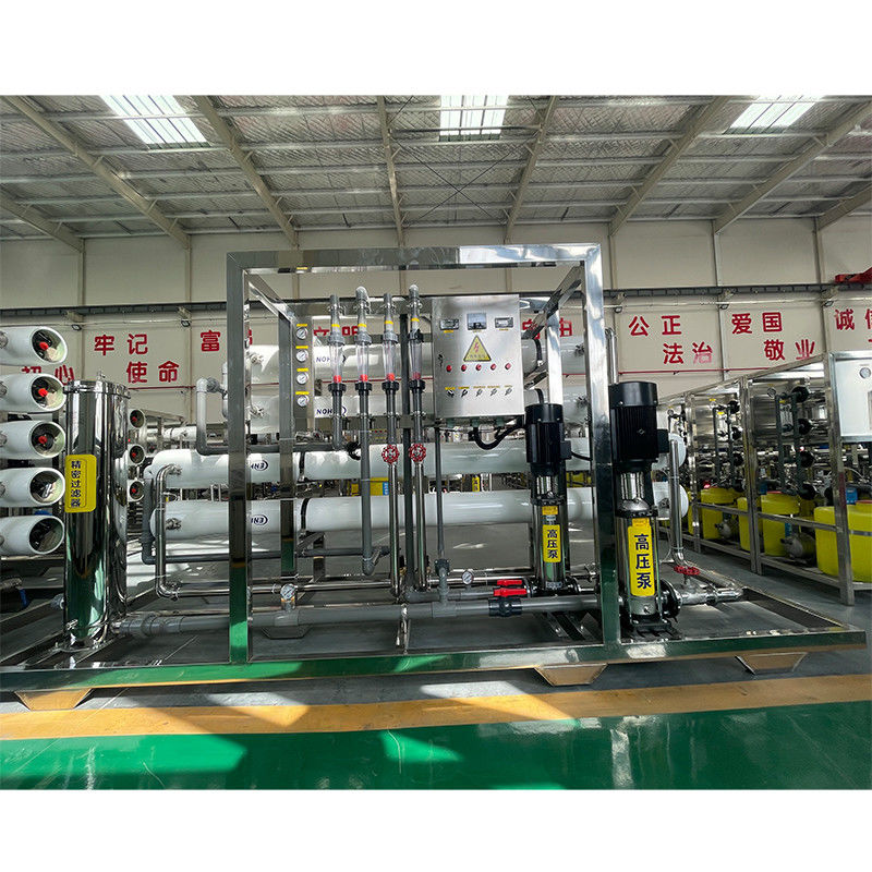 380V/1.5Kw impianto di depurazione dell'acqua a osmosi inversa a doppio trattamento per 10 tonnellate di acqua