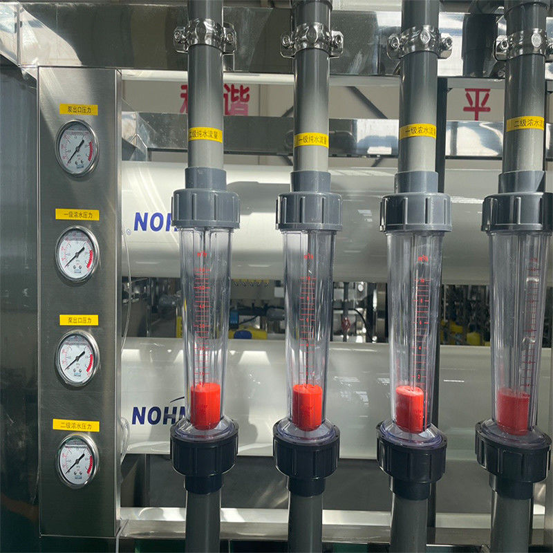 380V/1.5Kw impianto di depurazione dell'acqua a osmosi inversa a doppio trattamento per 10 tonnellate di acqua