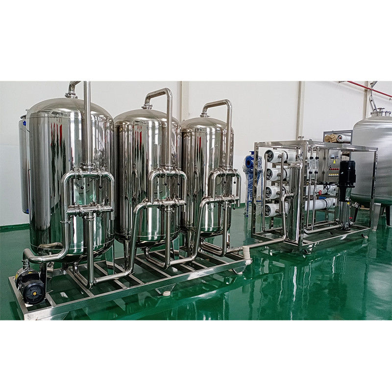 Purificatore d'acqua RO a singolo stadio per il trattamento dell'acqua minerale da bere