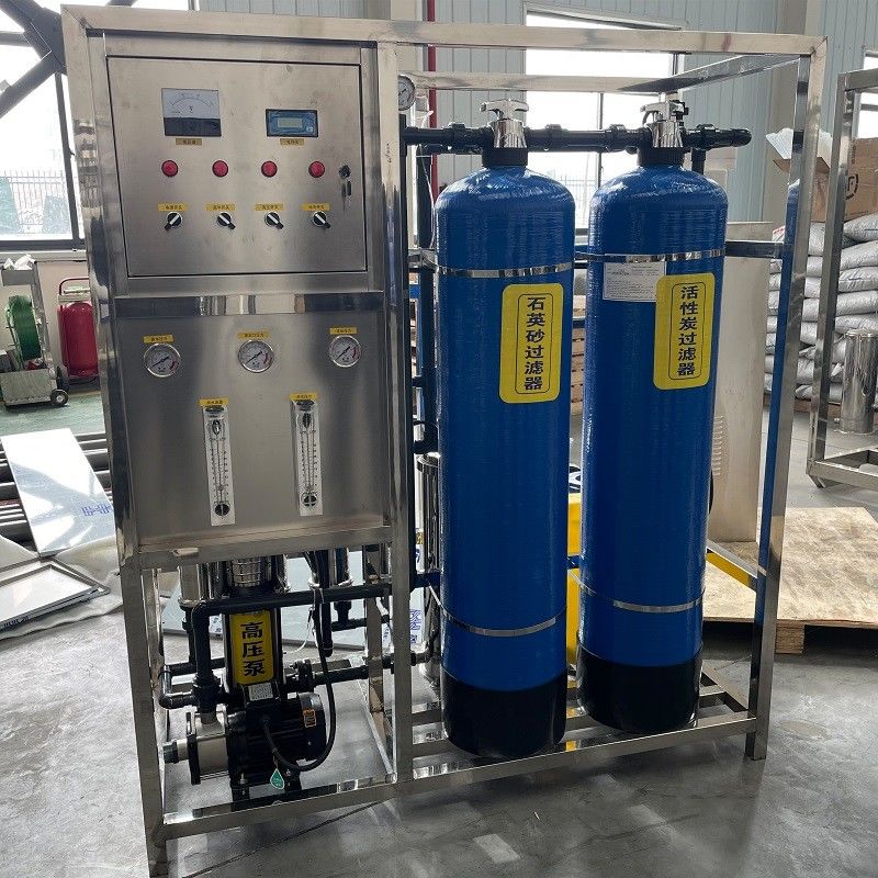 Purificatore d'acqua RO per filtro idrico CE certificato 380V/1.5Kw 260 kg