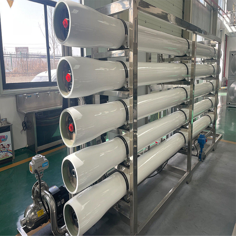 Macchine per il trattamento dell'acqua salina da pozzo con filtro ad osmosi inversa