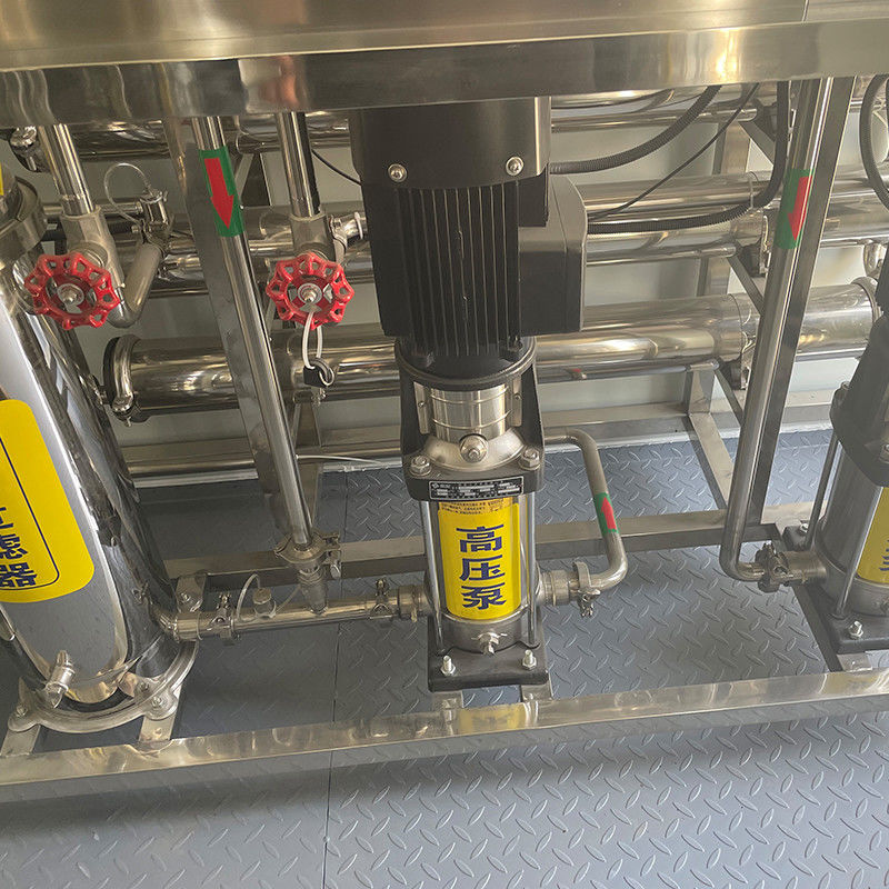 Sistema di depurazione dell'acqua per navi in acciaio inossidabile/FRP per la produzione di acqua purificata