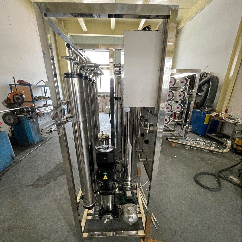 Sistema di filtraggio dell'acqua RO industriale con filtro al carbone attivo e depurazione dell'acqua