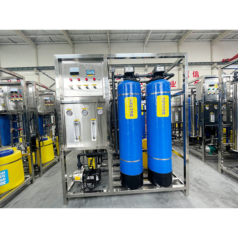 1L/H attrezzature di depurazione dell'acqua RO a due fasi per il trattamento della desalinizzazione dell'acqua di mare
