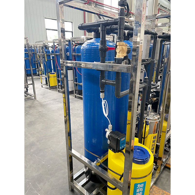 1L/H attrezzature di depurazione dell'acqua RO a due fasi per il trattamento della desalinizzazione dell'acqua di mare