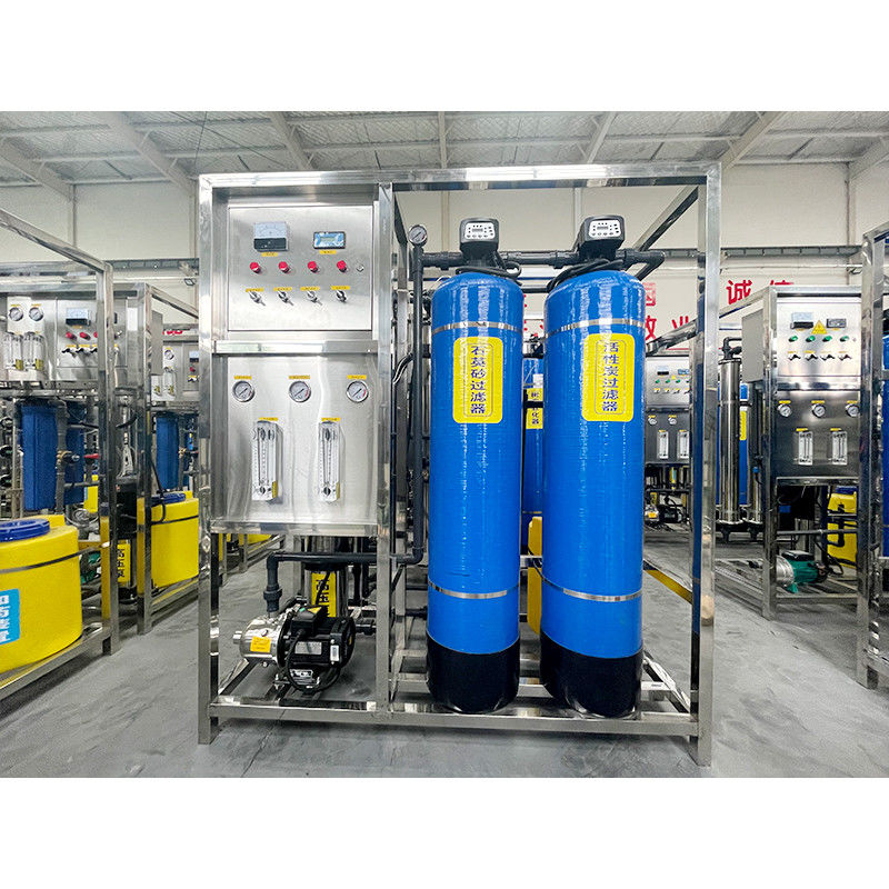 240KG 250LPH 500LPH attrezzatura per filtri idrici ad osmosi inversa per macchine per il trattamento dell'acqua
