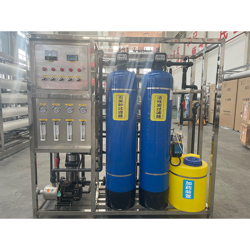 Purificatore d'acqua RO per la produzione commerciale di 1000L/ora e per l'ispezione video in uscita