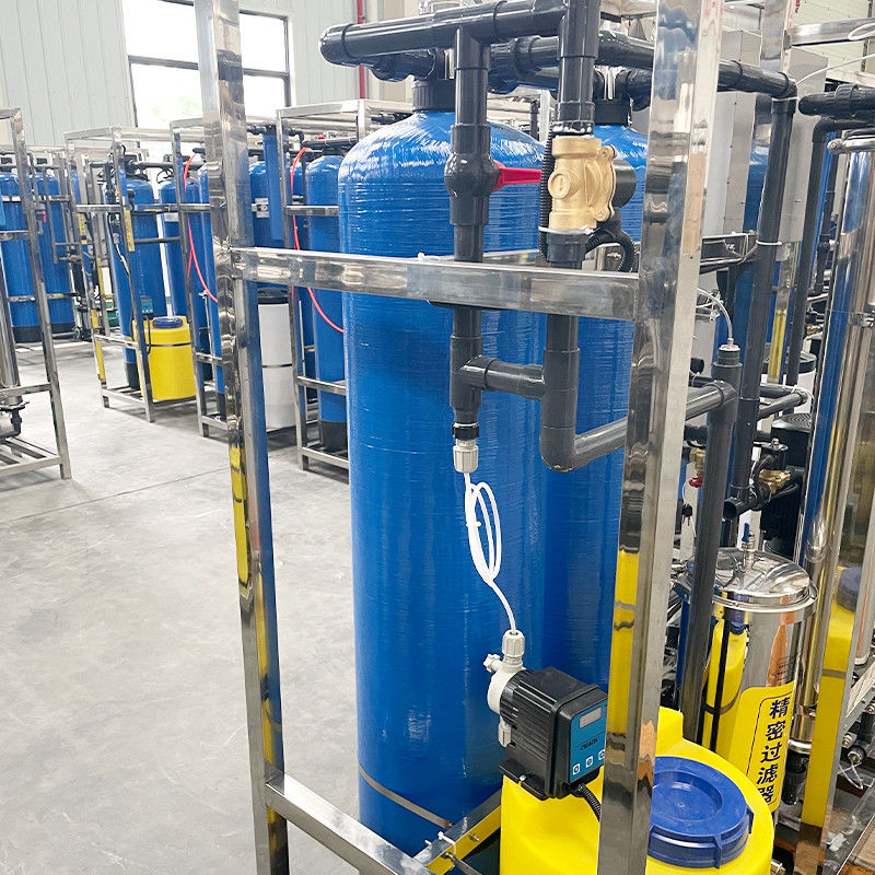 380V/1.5Kw Sistema di filtraggio dell'acqua RO 1000L impianto di filtrazione Purificazione Osmosi inversa