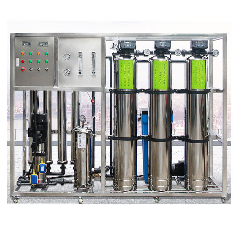 380V/1.5Kw Sistema di filtraggio dell'acqua RO 1000L impianto di filtrazione Purificazione Osmosi inversa