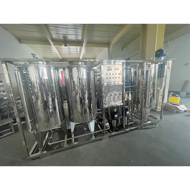 380V/1.5Kw Componenti di base della pompa Sistema di trattamento dell'acqua per osmosi inversa 1000LRO con serbatoio dell'acqua