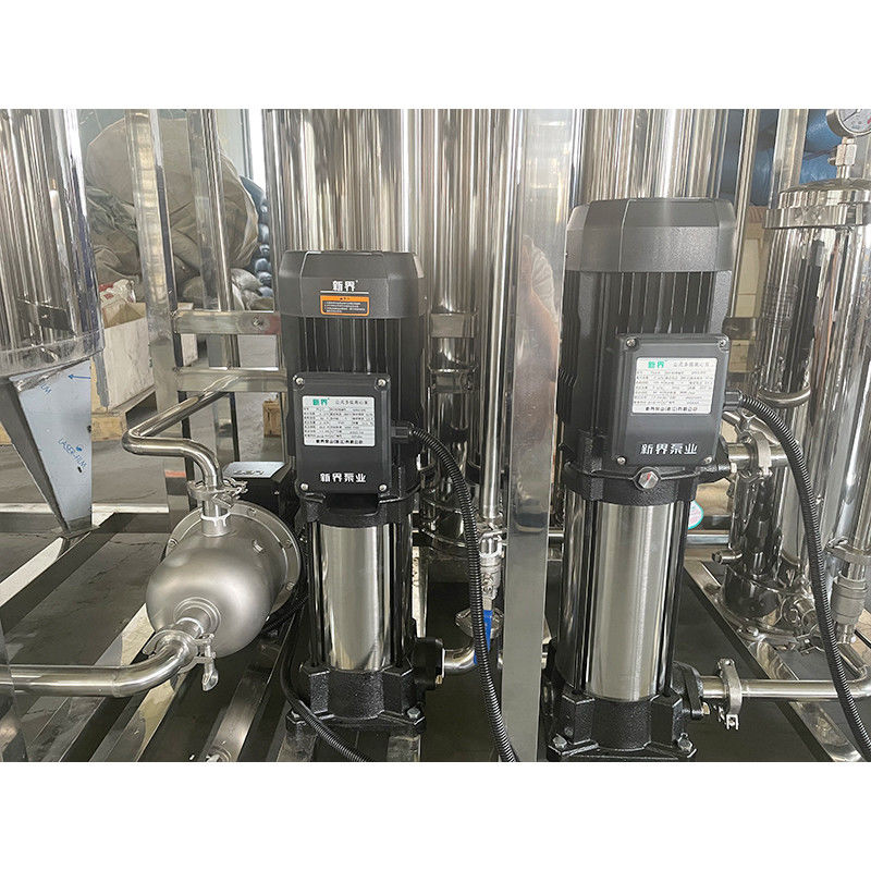 380V/1.5Kw Componenti di base della pompa Sistema di trattamento dell'acqua per osmosi inversa 1000LRO con serbatoio dell'acqua