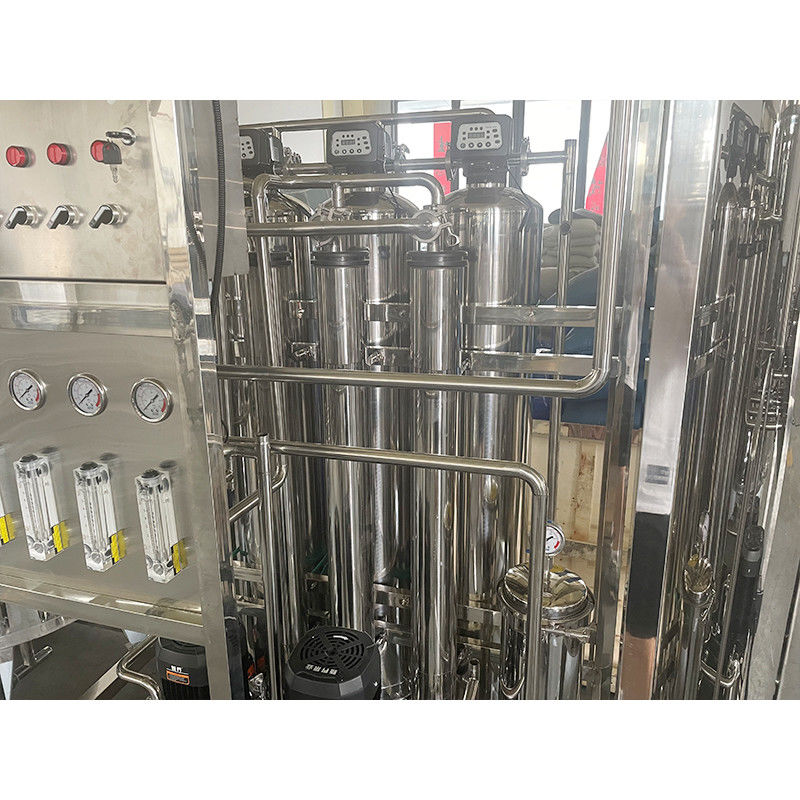 380V/1.5Kw Componenti di base della pompa Sistema di trattamento dell'acqua per osmosi inversa 1000LRO con serbatoio dell'acqua