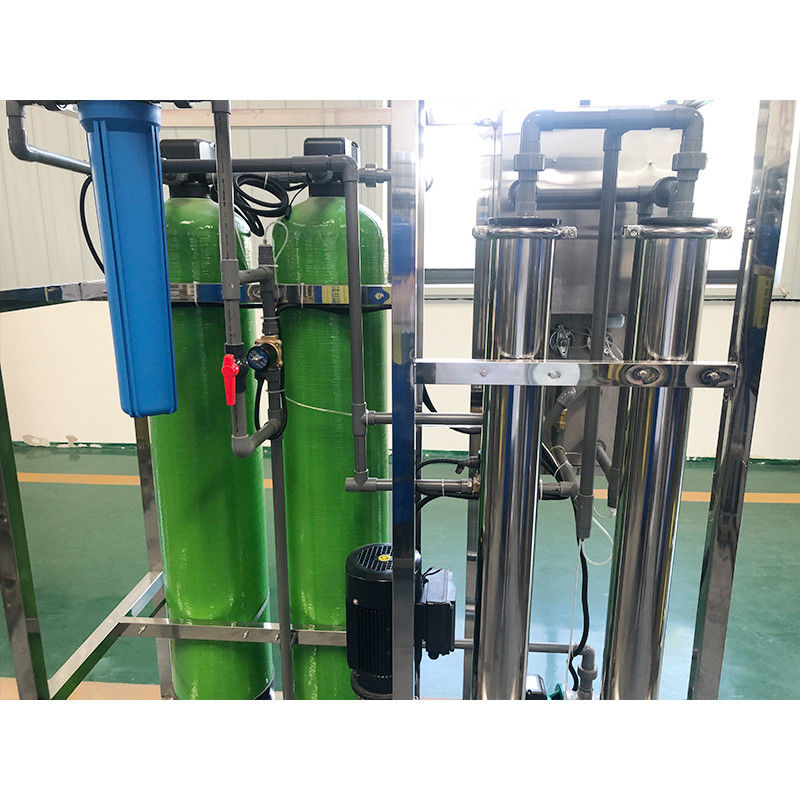 500LPH sistema di trattamento del filtro dell'acqua potabile RO industriale commerciale in custodia di legno