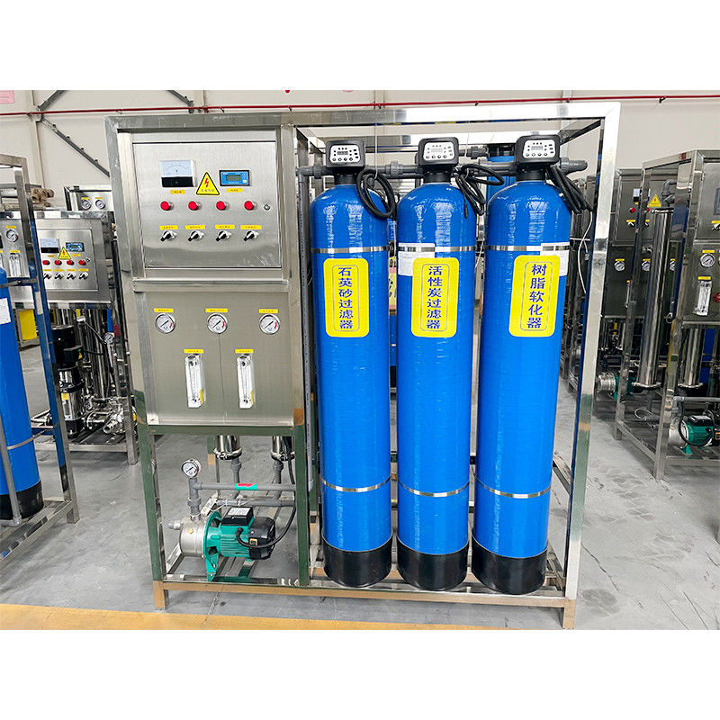 Componenti del nucleo della pompa 500L 1000L Sistema di depurazione dell'acqua per osmosi inversa