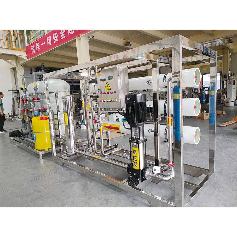 6000LPH impianto commerciale di filtraggio dell'acqua per filtrazione dell'acqua con osmosi inversa industriale