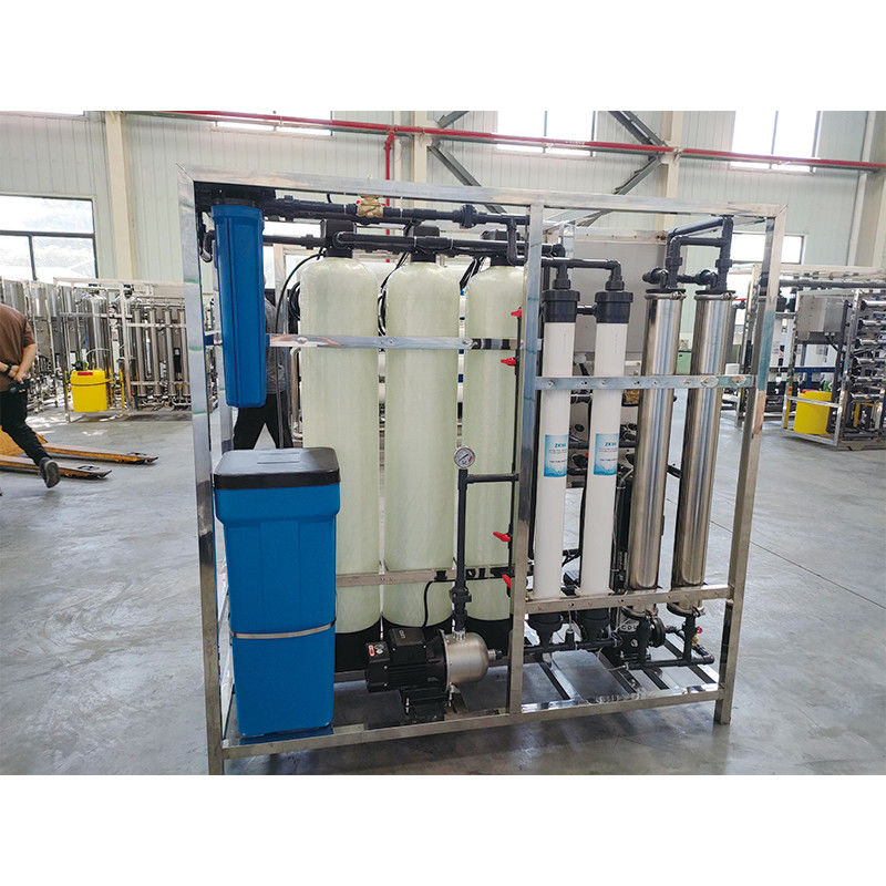 Filtro per la depurazione dell'acqua mediante osmosi inversa industriale con modulo UF e capacità di 500L